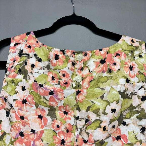 ✨J Jill Love Line Floral Shift Dress Sleeveless Size 1X - Picture 4 of 11